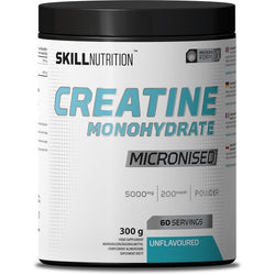 Skill Nutrition Micronised Creatine Monohydrate, Unflavoured  - 300 grams