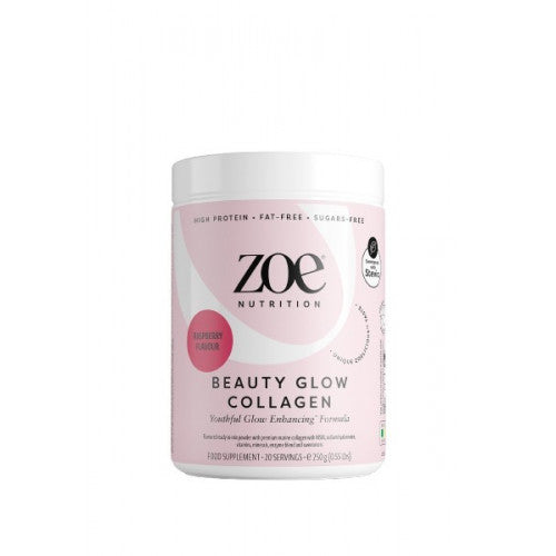 ZOE Nutrition Beauty Glow Collagen, Raspberry  - 250 grams