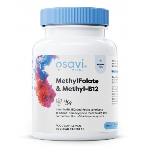 Osavi MethylFolate & Methyl-B12 - MethylFolate & Methyl-B12  - 60 vegan caps