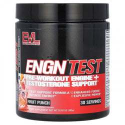 EVLution Nutrition ENGN Test, Fruit Punch  - 285 grams