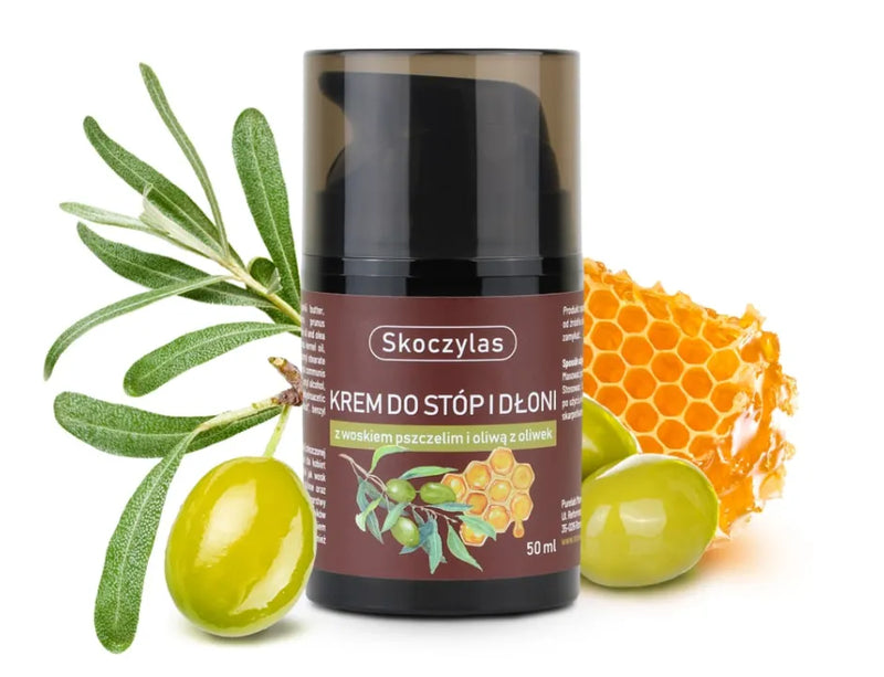 Skoczylas Foot and hand cream with beeswax and olive oil - 50 ml
