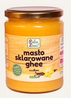 Masło sklarowane Ghee Waniliowe 520 ml