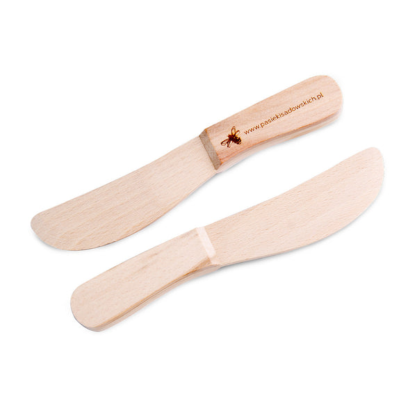 Drewniany nożyk do miodu