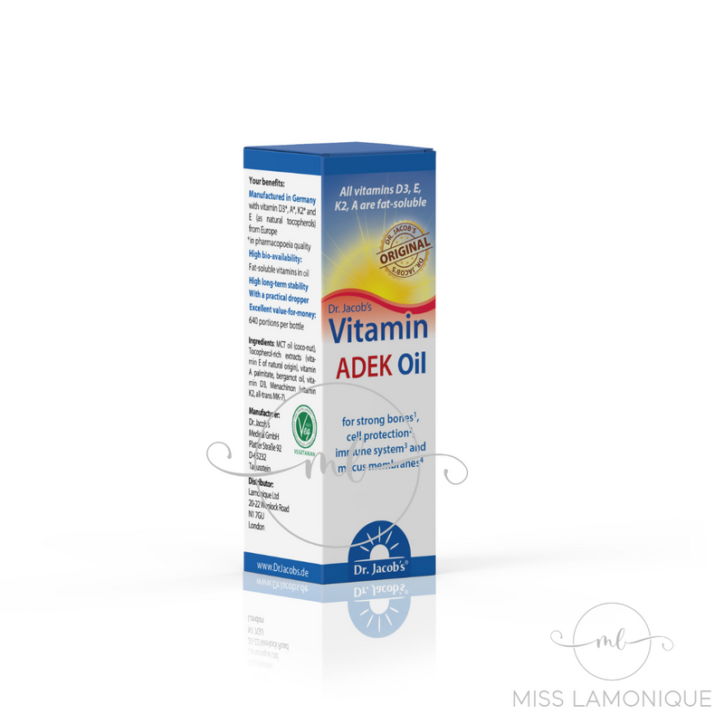 Dr. Jacob's Vitamin ADEK DEKA Oil, 20 ml