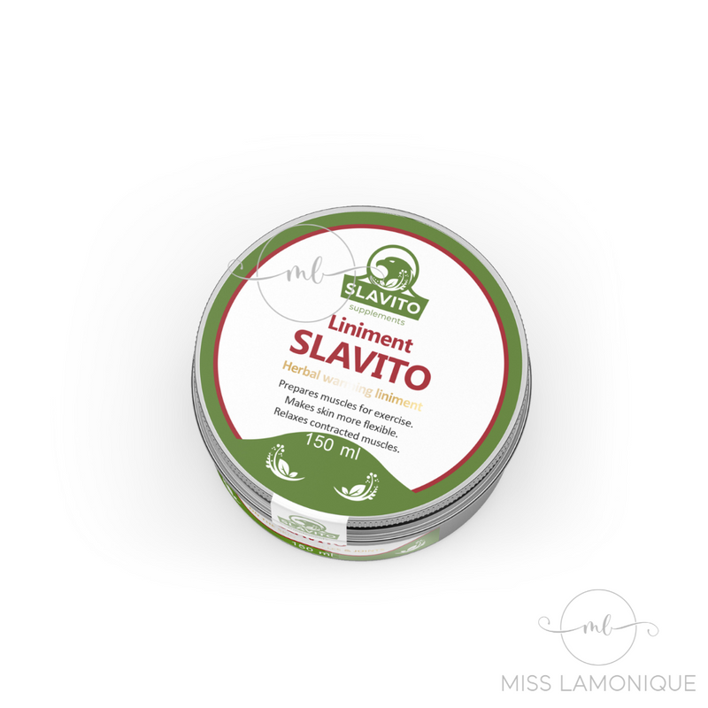 Slavito Herbal Mazidło rozgrzewające 150 ml - recommended by Dr H. Czerniak