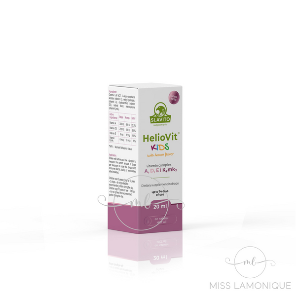 Slavito ADEK HelioVit Kids 20 ml - recommended by Dr H. Czerniak