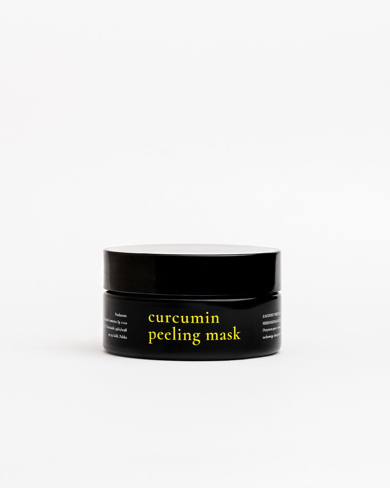 Dermash Cosmetics Łagodny peeling do twarzy przeciw niedoskonałościom z kurkuminą 90 ml