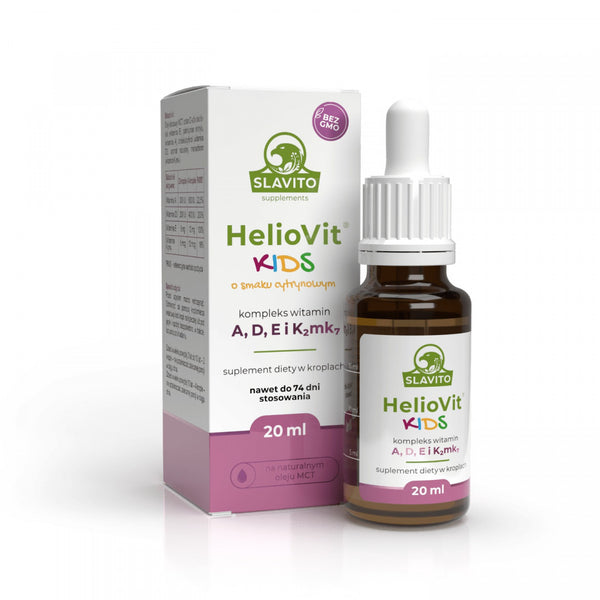 Slavito ADEK HelioVit Kids 20 ml - recommended by Dr H. Czerniak