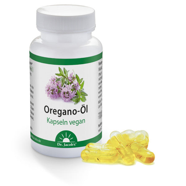 Dr. Jacob's Oregano oil capsules vegan