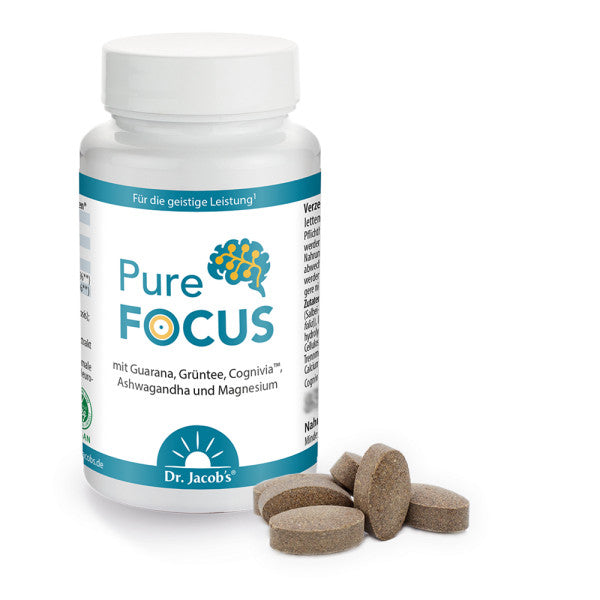 Dr. Jacob's Pure Focus 100 tablets