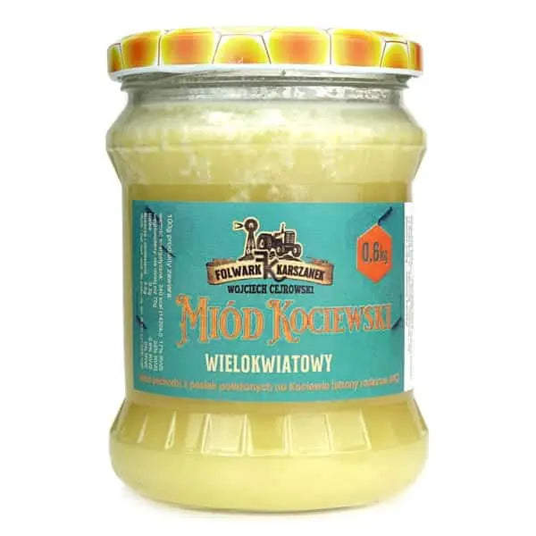 KOCIEWSKI Multiflorous honey produced for Wojciech Cejrowski 600 g