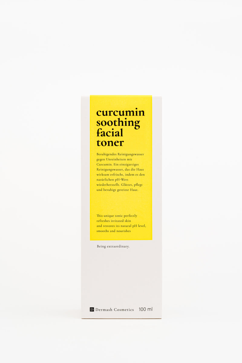 Dermash Cosmetics Curcumin Soothing Facial Toner 100 ml