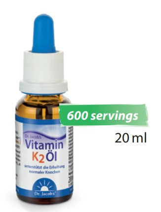 Dr. Jacob's Vitamin K2 Oil, 20 ml