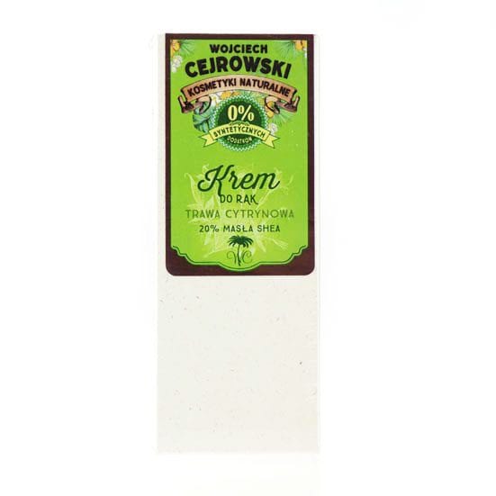 Wojciech Cejrowski Nourishing hand cream with lemongrass 80ml