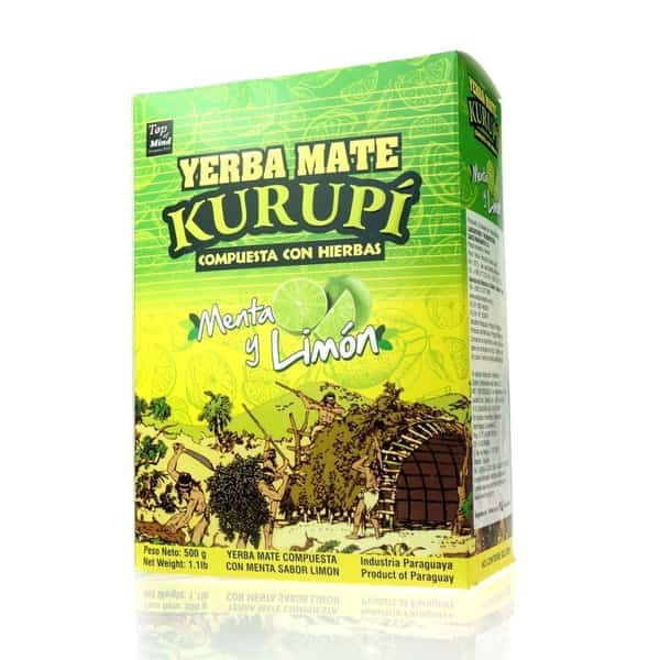 Sklep Kolonialny WC Yerba Mate Kurupi Menta Limon 500 g