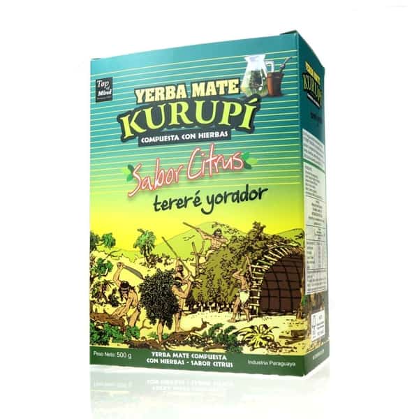 Sklep Kolonialny WC Yerba Mate Kurupi Sabor Citrus 500 g